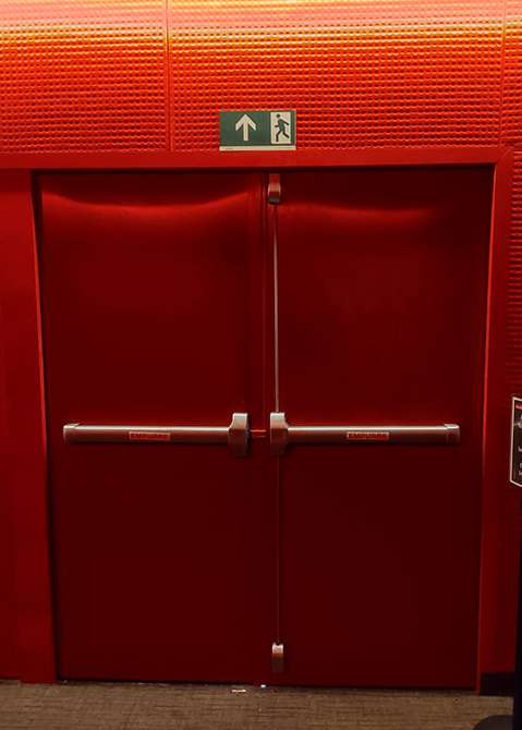 Porta corta fogo