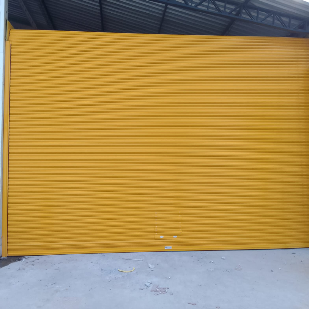 porta de enrolar automática