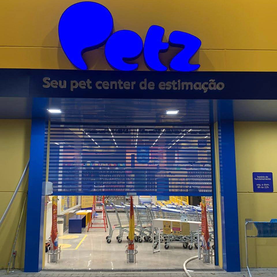 porta de enrolar automática