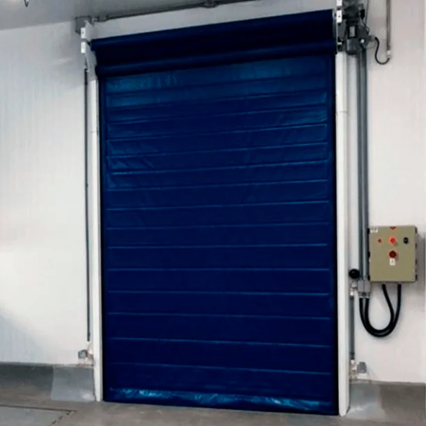 porta deslizante? Invista na porta rápida frigorífica
