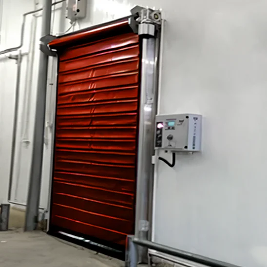 porta deslizante? Invista na porta rápida frigorífica