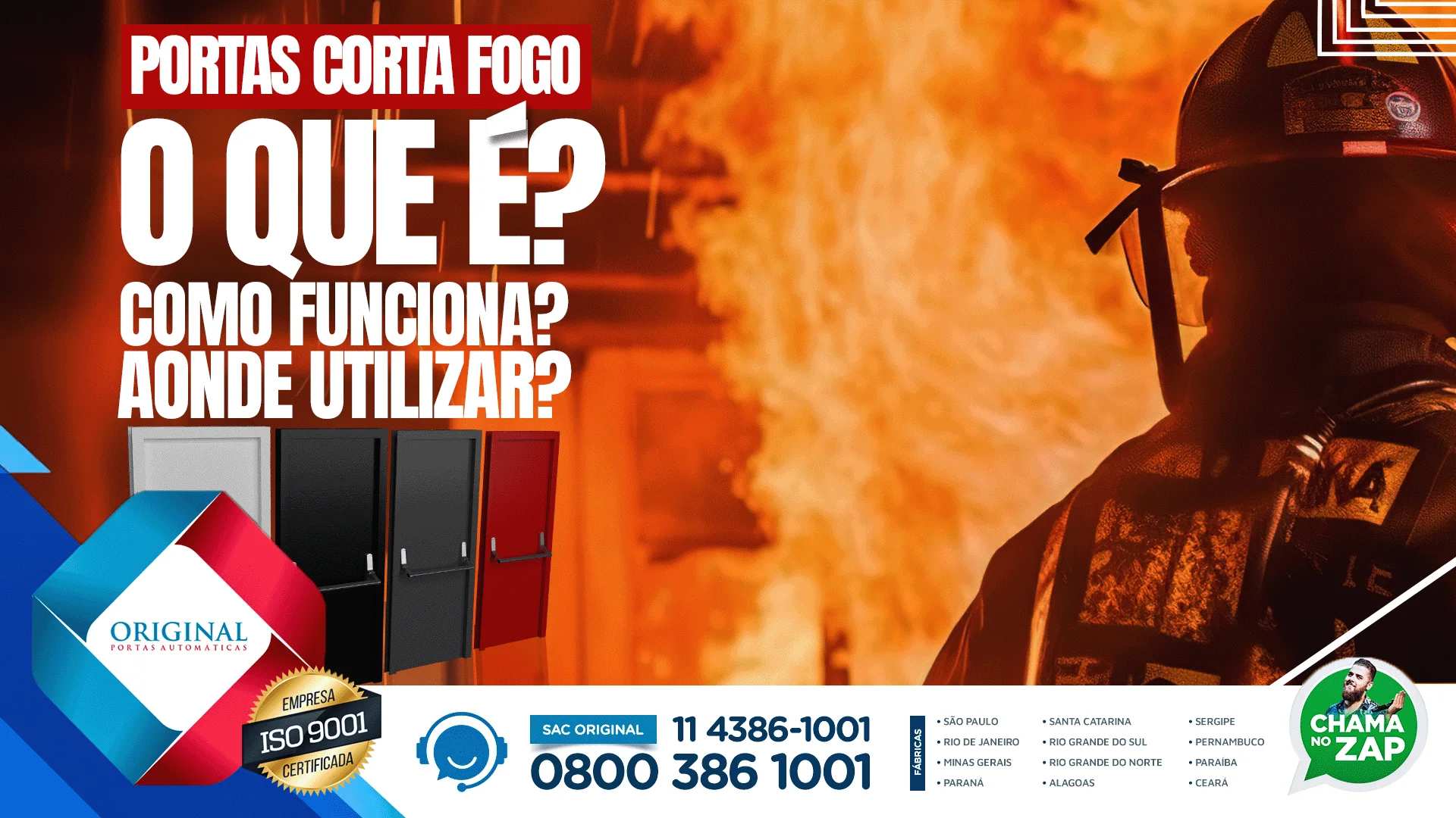 portas corta fogo