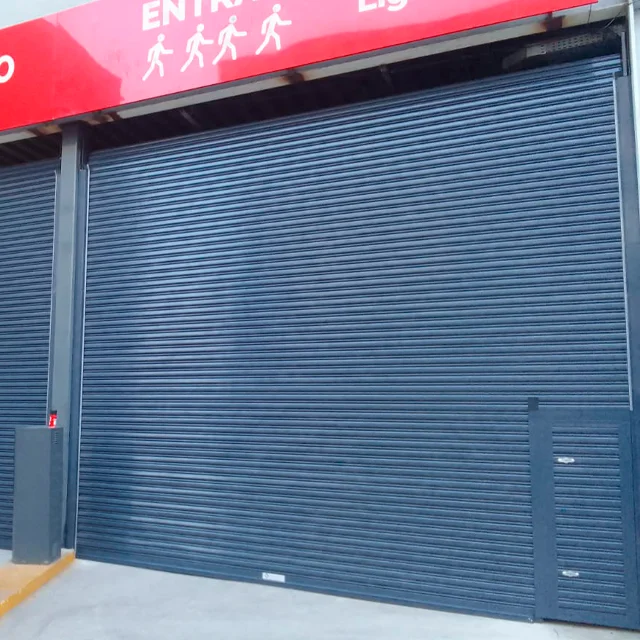 porta de shopping automática