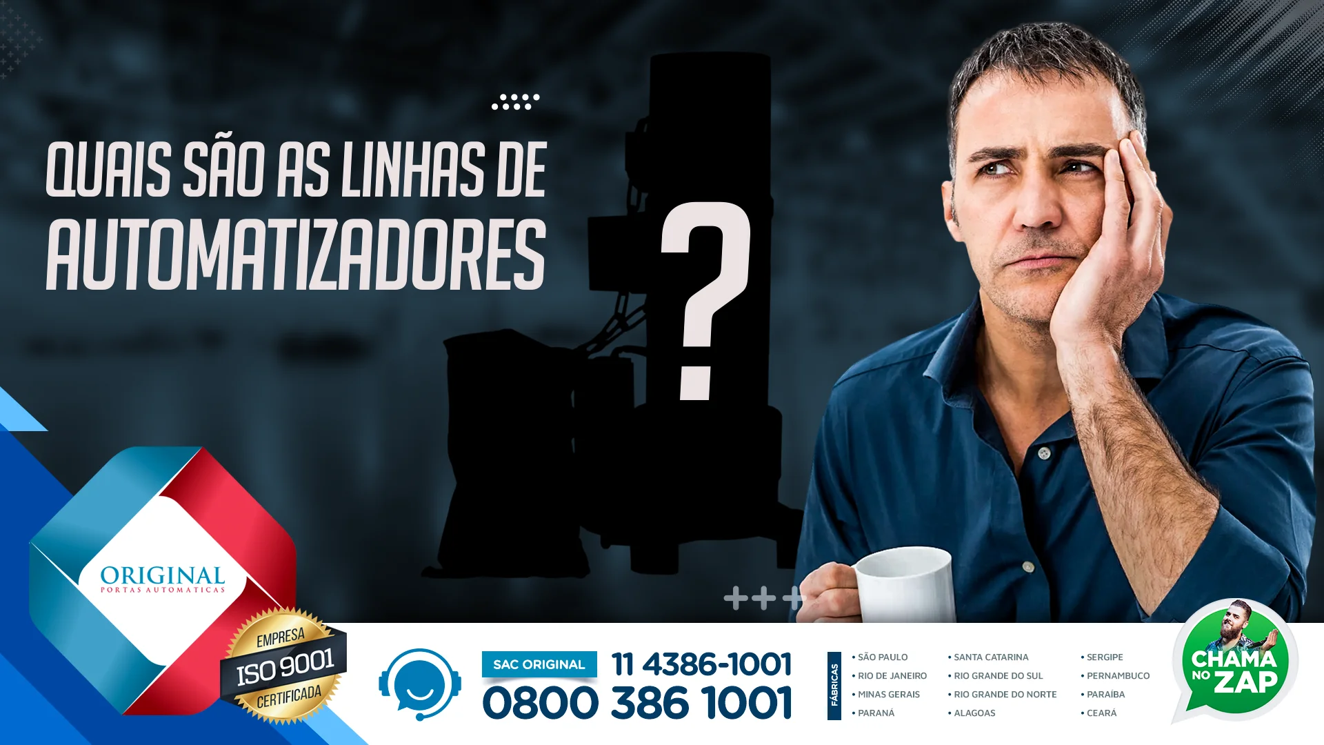 linhas de automatizadores