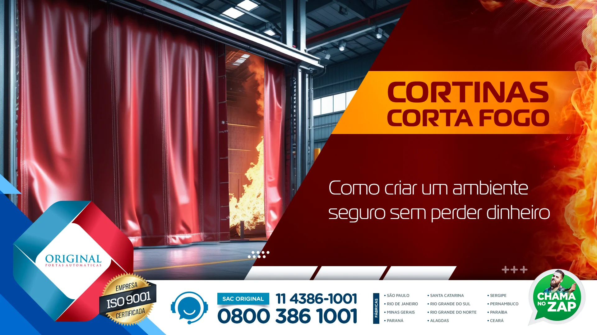 Cortinas corta fogo