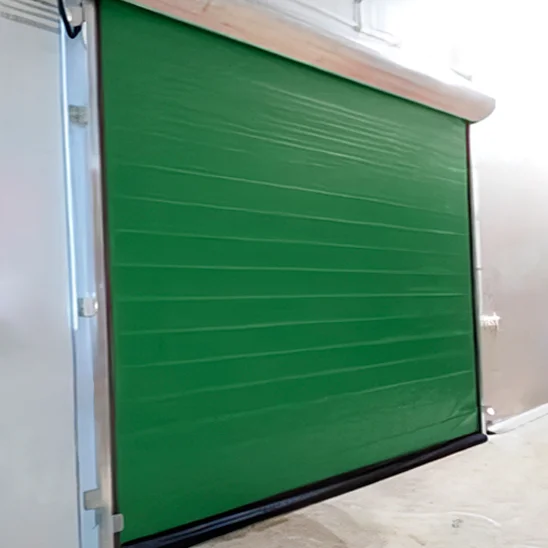 porta rápida em câmaras frigoríficas