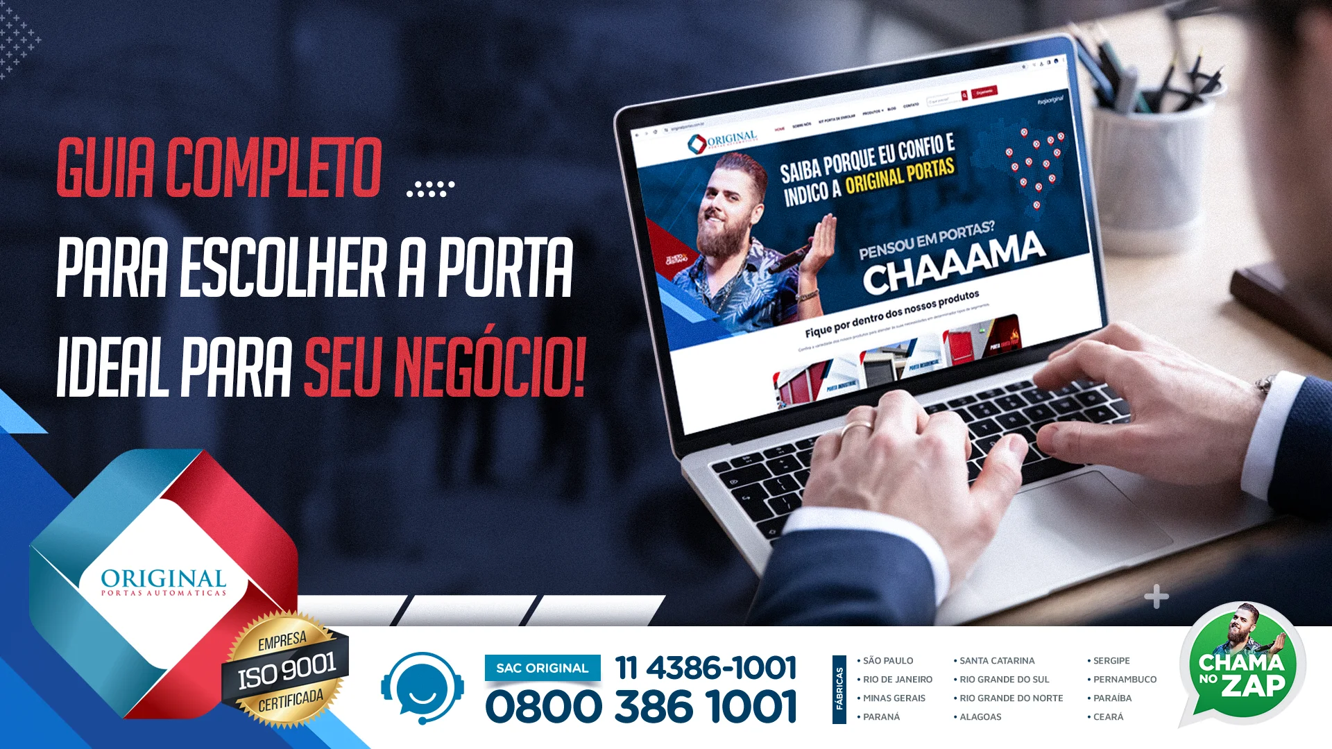 porta ideal para seu negócio