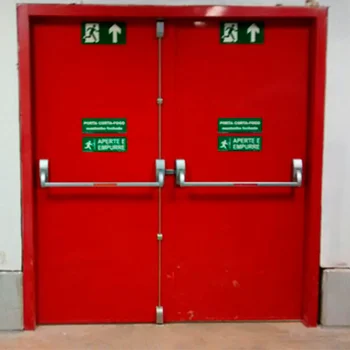 Portas de segurança corta fogo