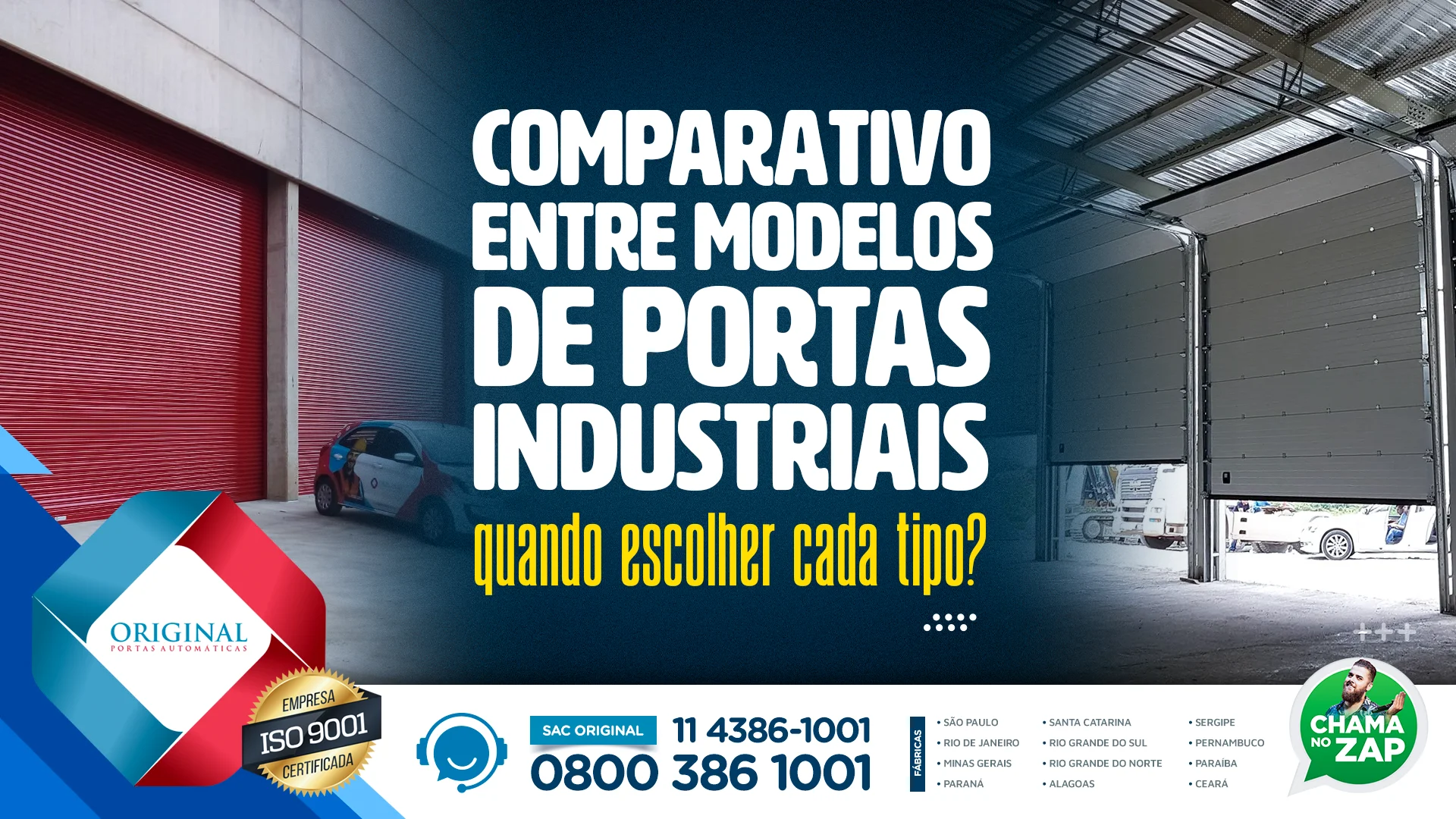 portas industriais