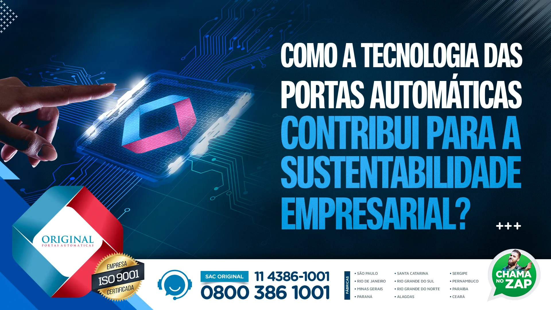 tecnologia das portas automáticas